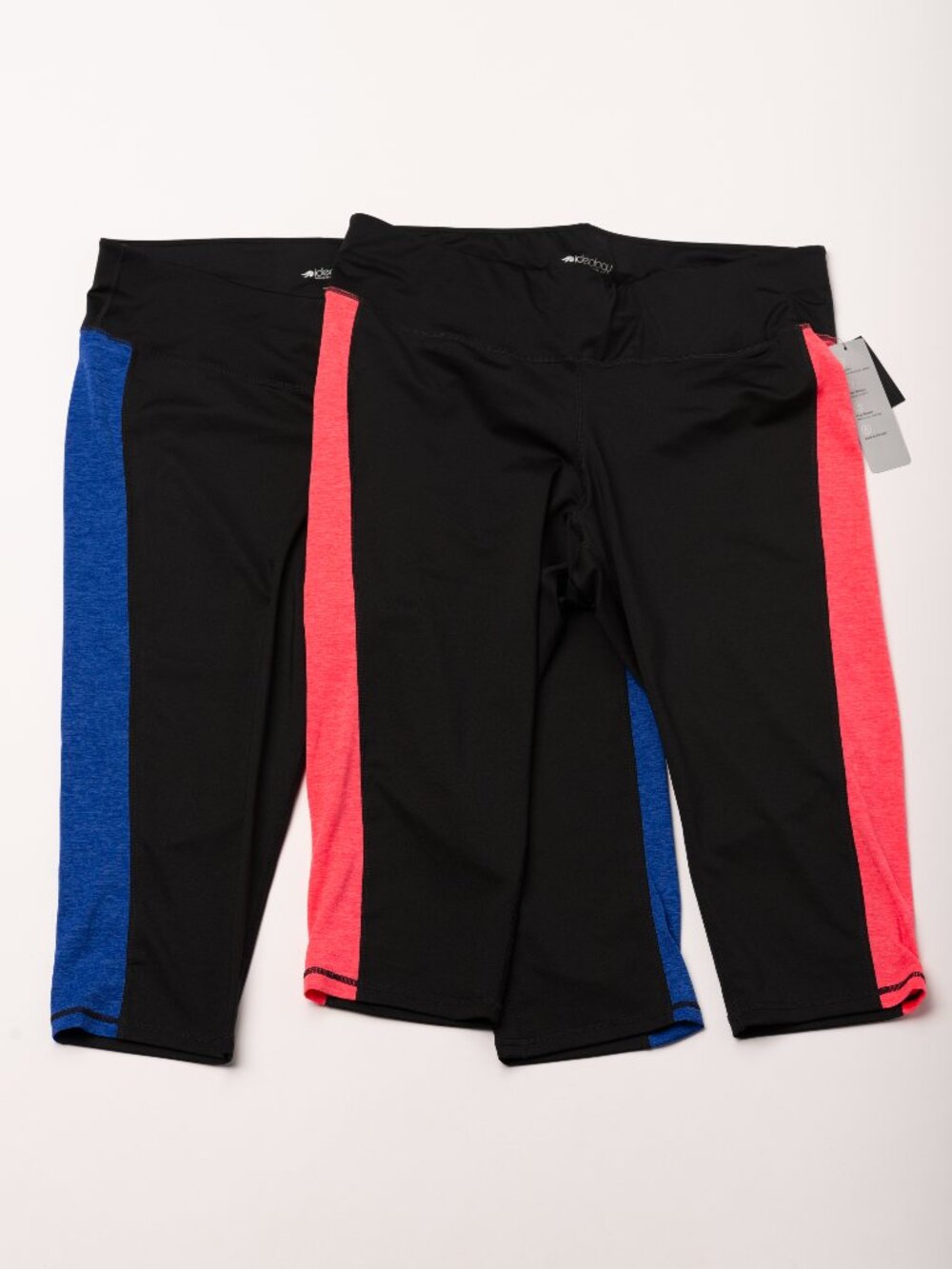 NWT Ideology Plus Size 2X Colorblock Cropped Leggings - Set of 2 Activewear Yoga